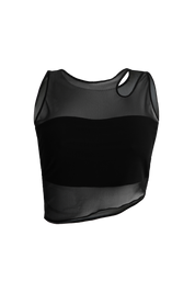 Top Translucent Black