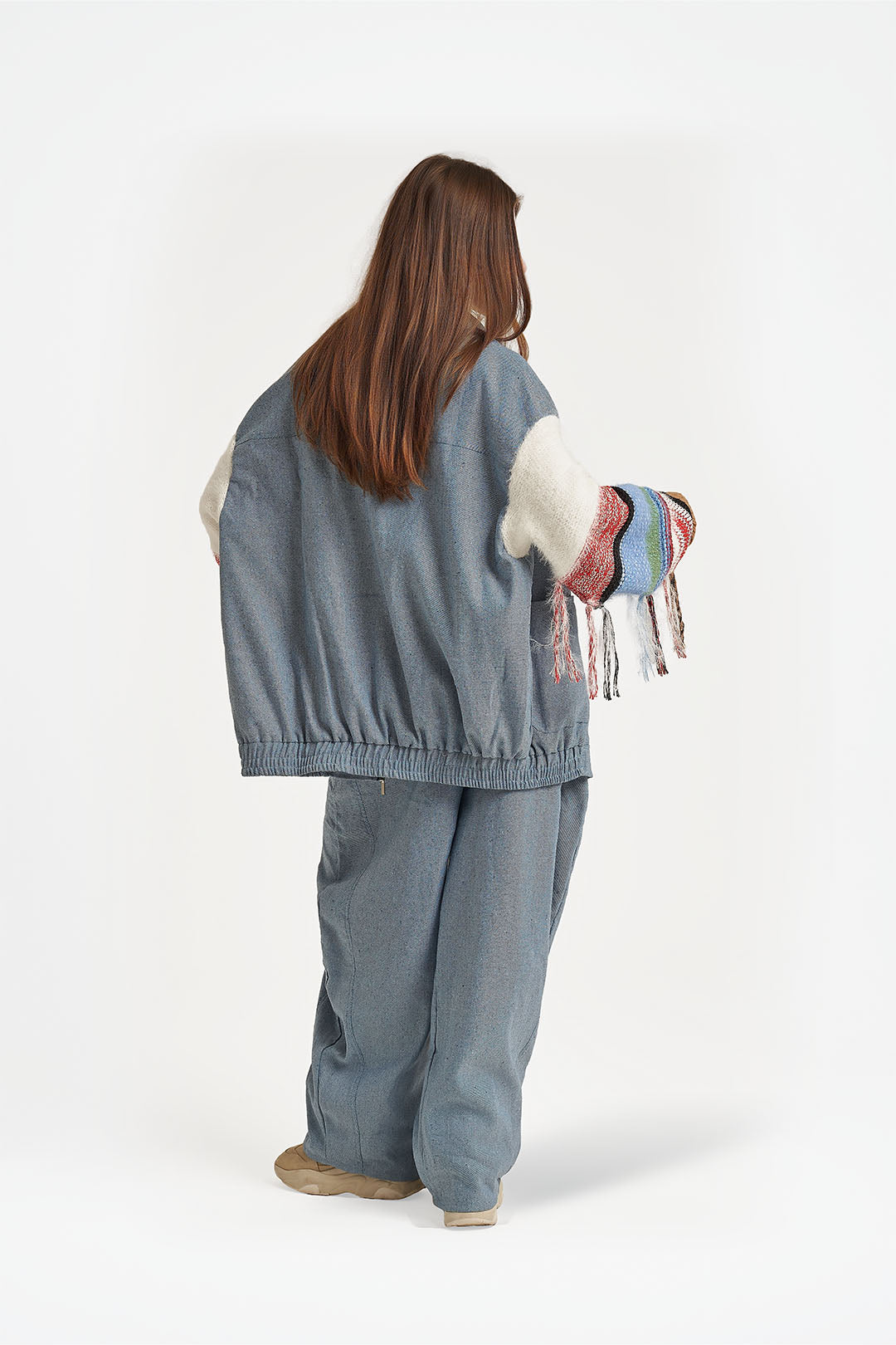 Casaco Oversized Mixed