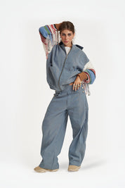 Casaco Oversized Mixed