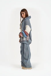 Casaco Oversized Mixed