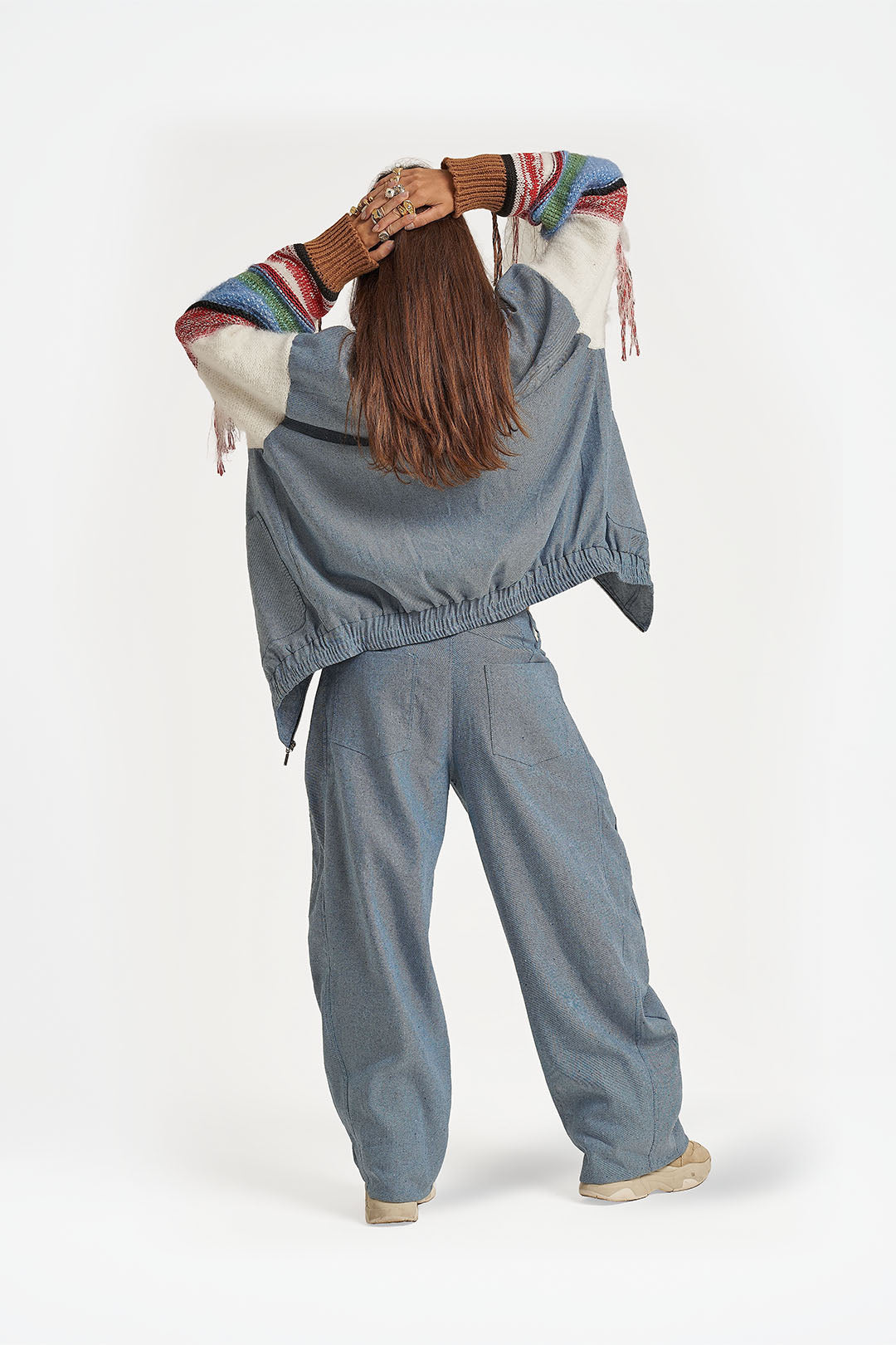 Casaco Oversized Mixed