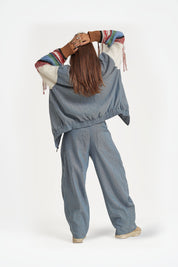 Casaco Oversized Mixed