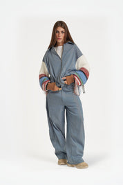 Casaco Oversized Mixed