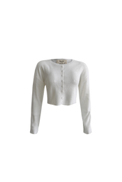 Cardigan Slim Off White