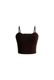 Top Knit Brown
