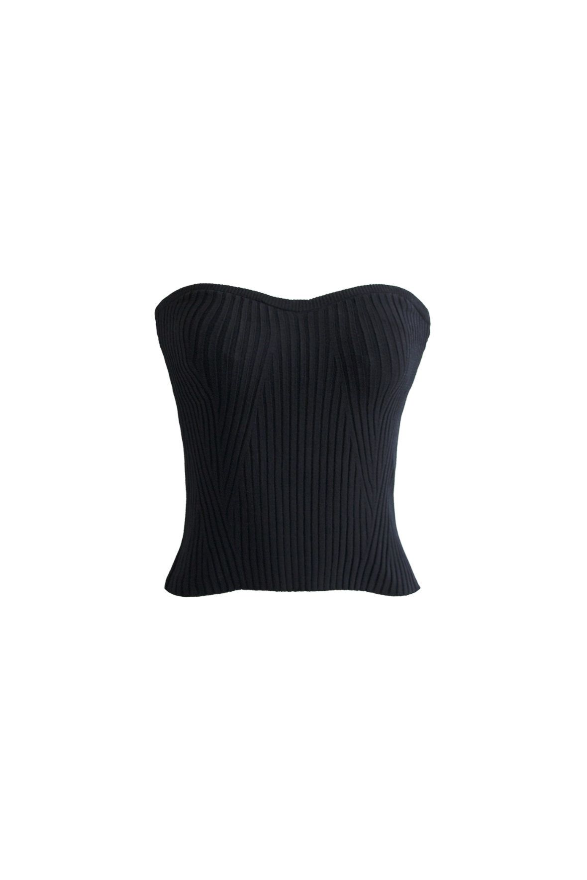 Top Strapless Black