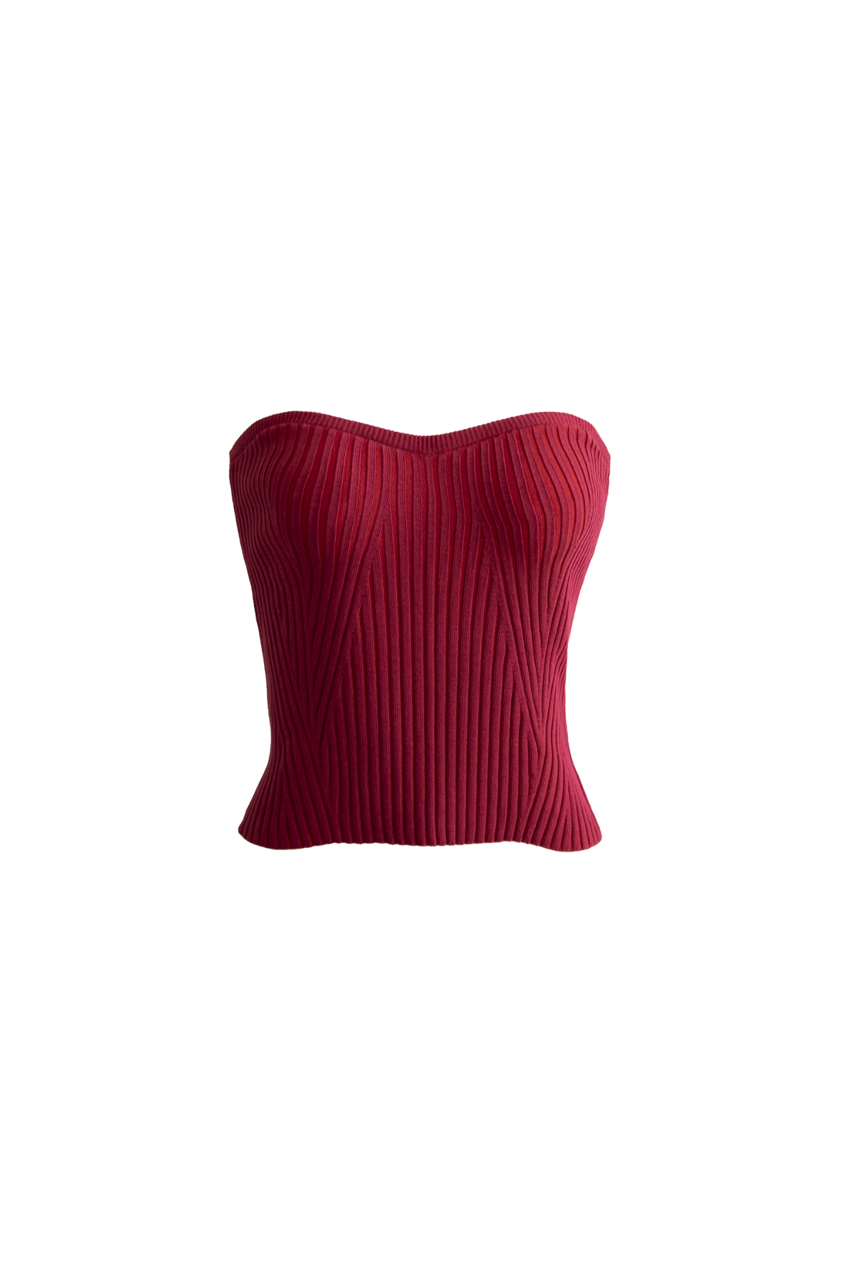 Top Strapless Red Velvet