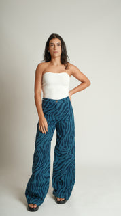 Top Strapless White