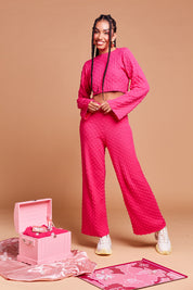 Cropped Treasure Island Pink