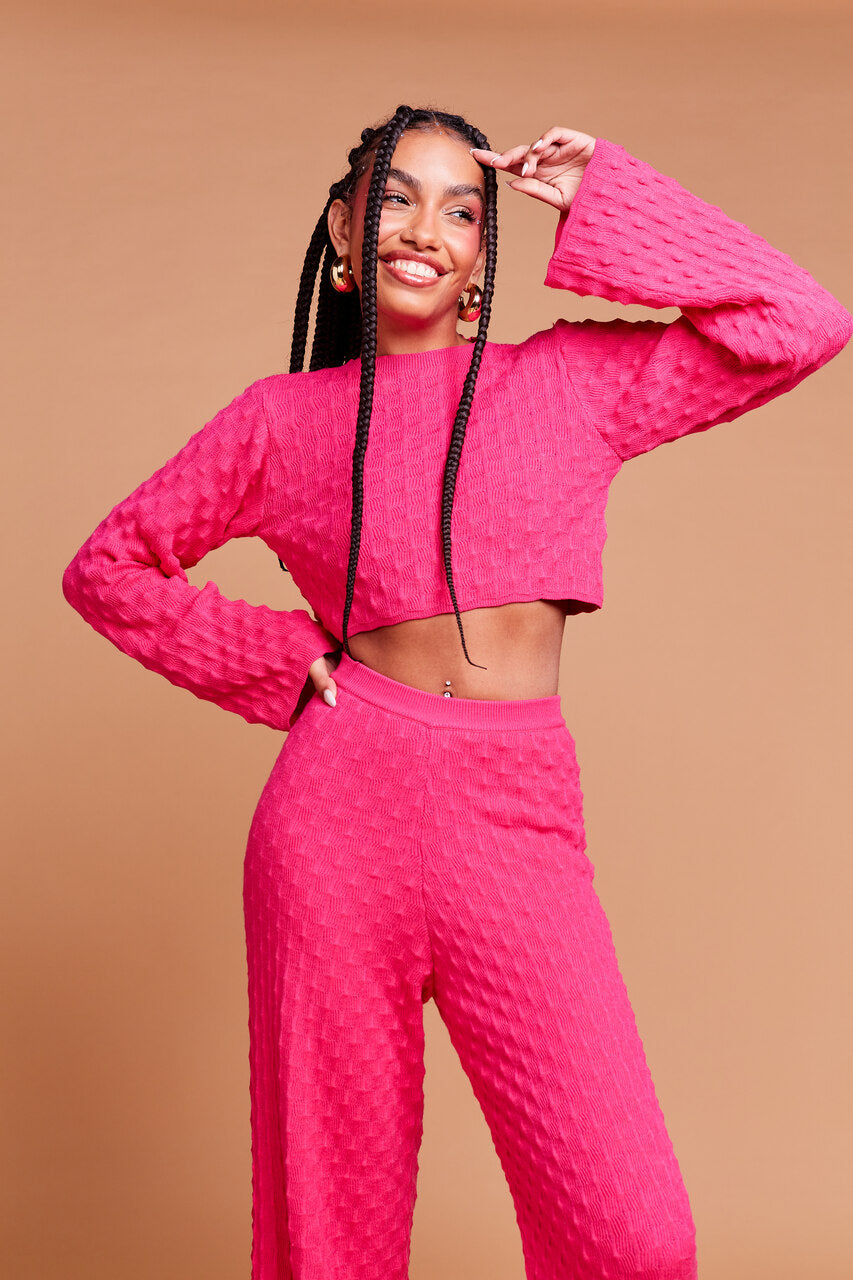 Cropped Treasure Island Pink