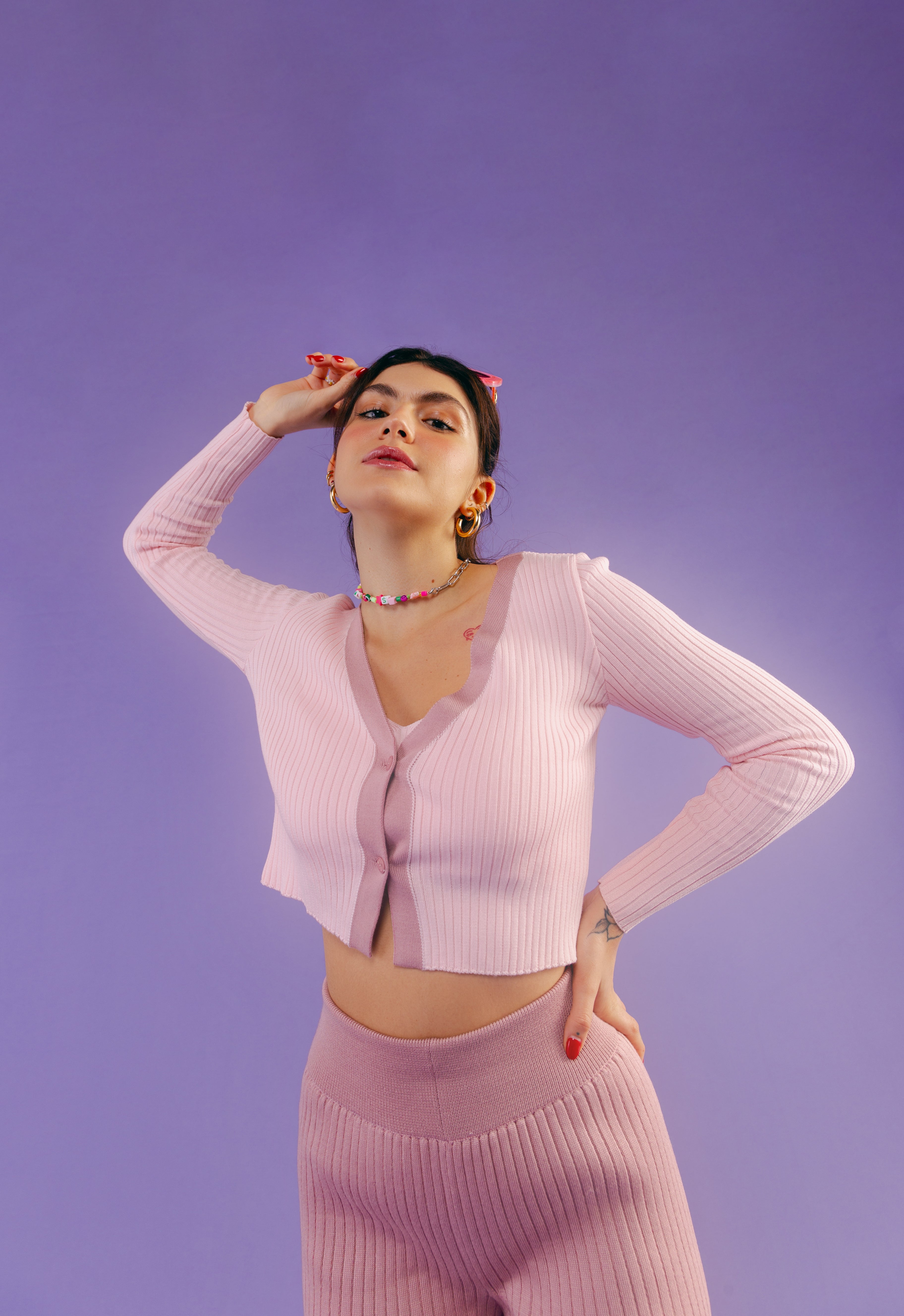 Pink Fully Cardigan