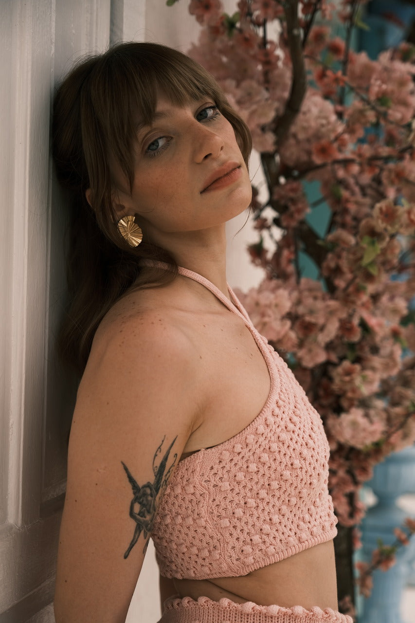 Top Shell Soft Pink