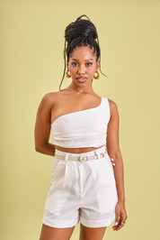 Top Fresh Linen White