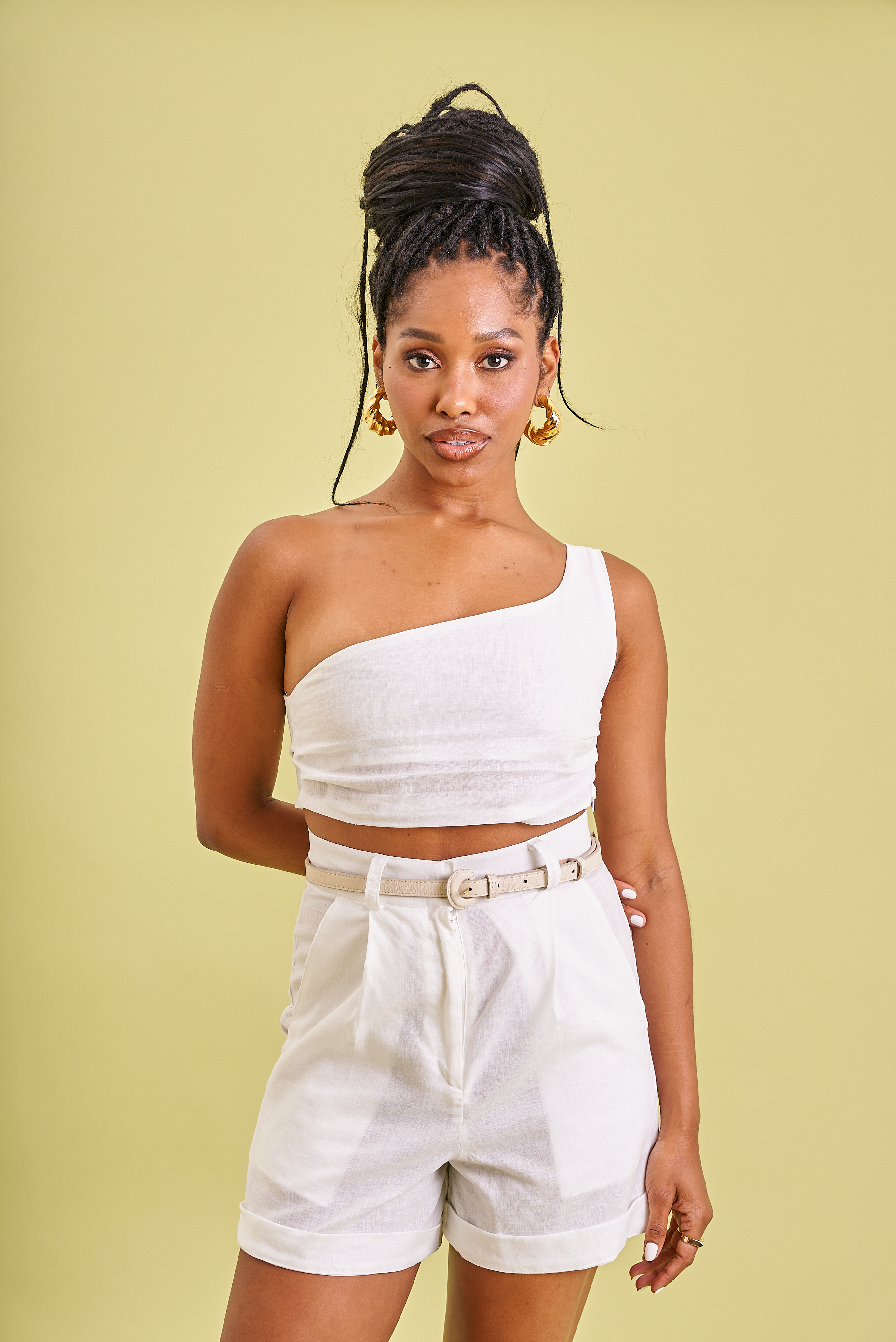 Top Fresh Linen White