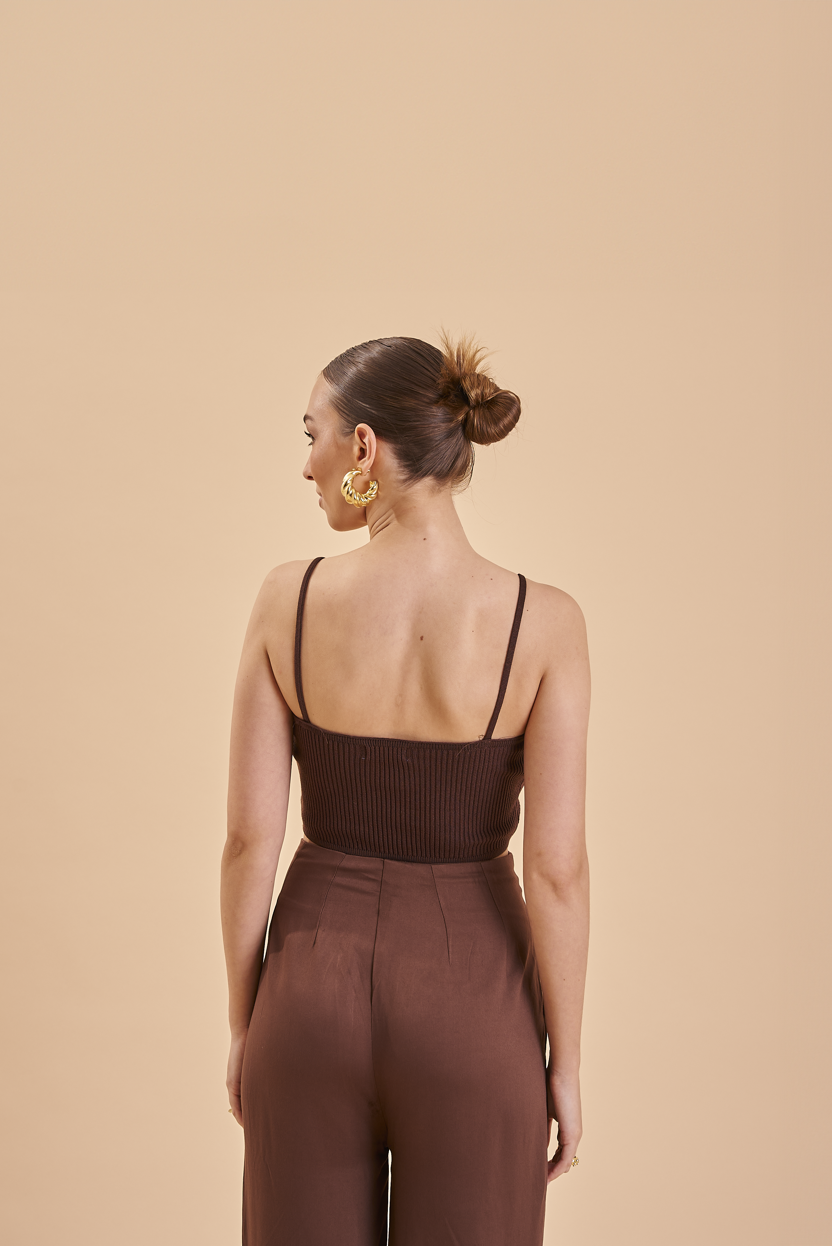 Top Knit Brown