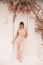 Calça Shell Soft Pink
