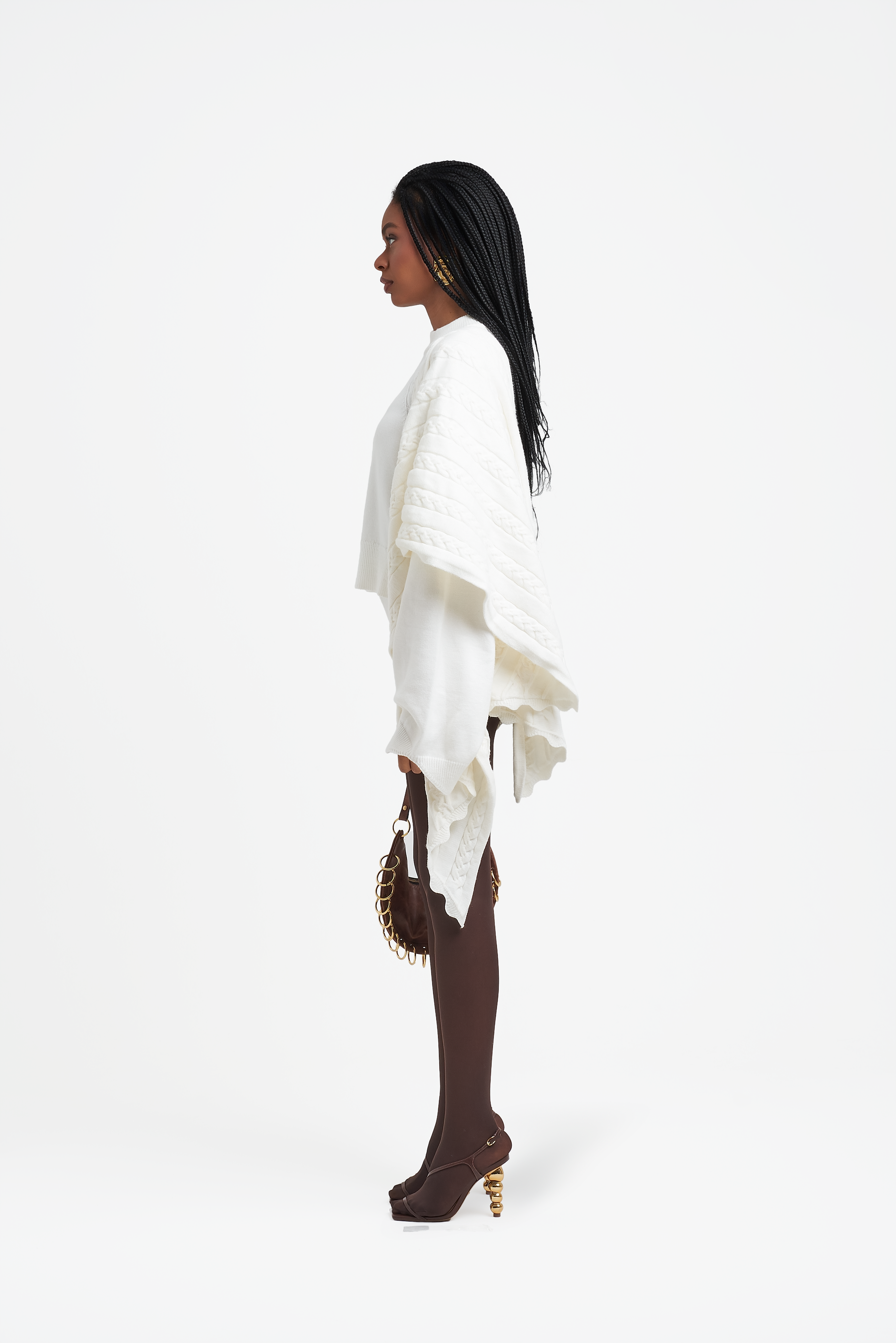 Echarpe Weave Off White