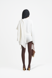 Echarpe Weave Off White