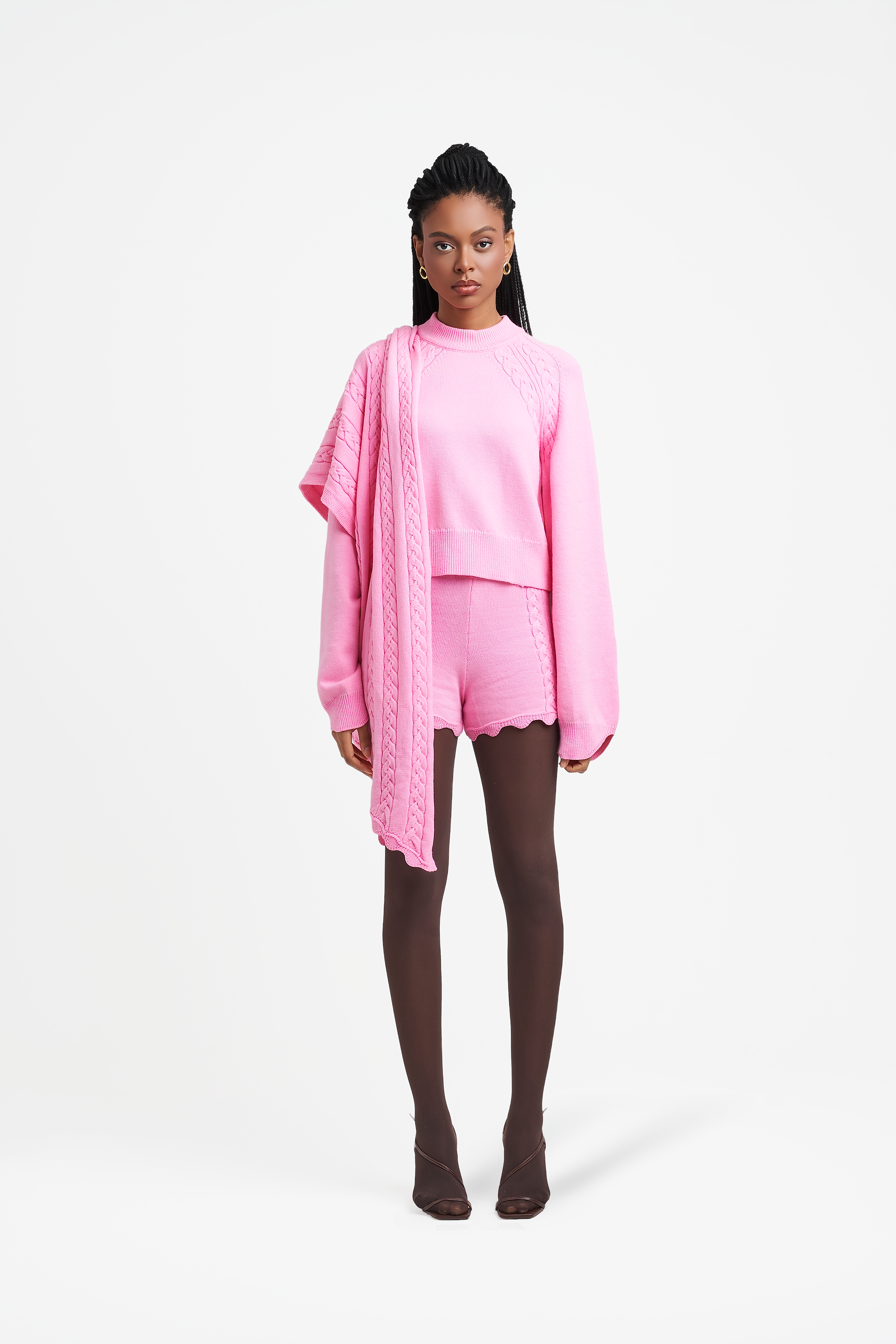 Blusa Weave Pink