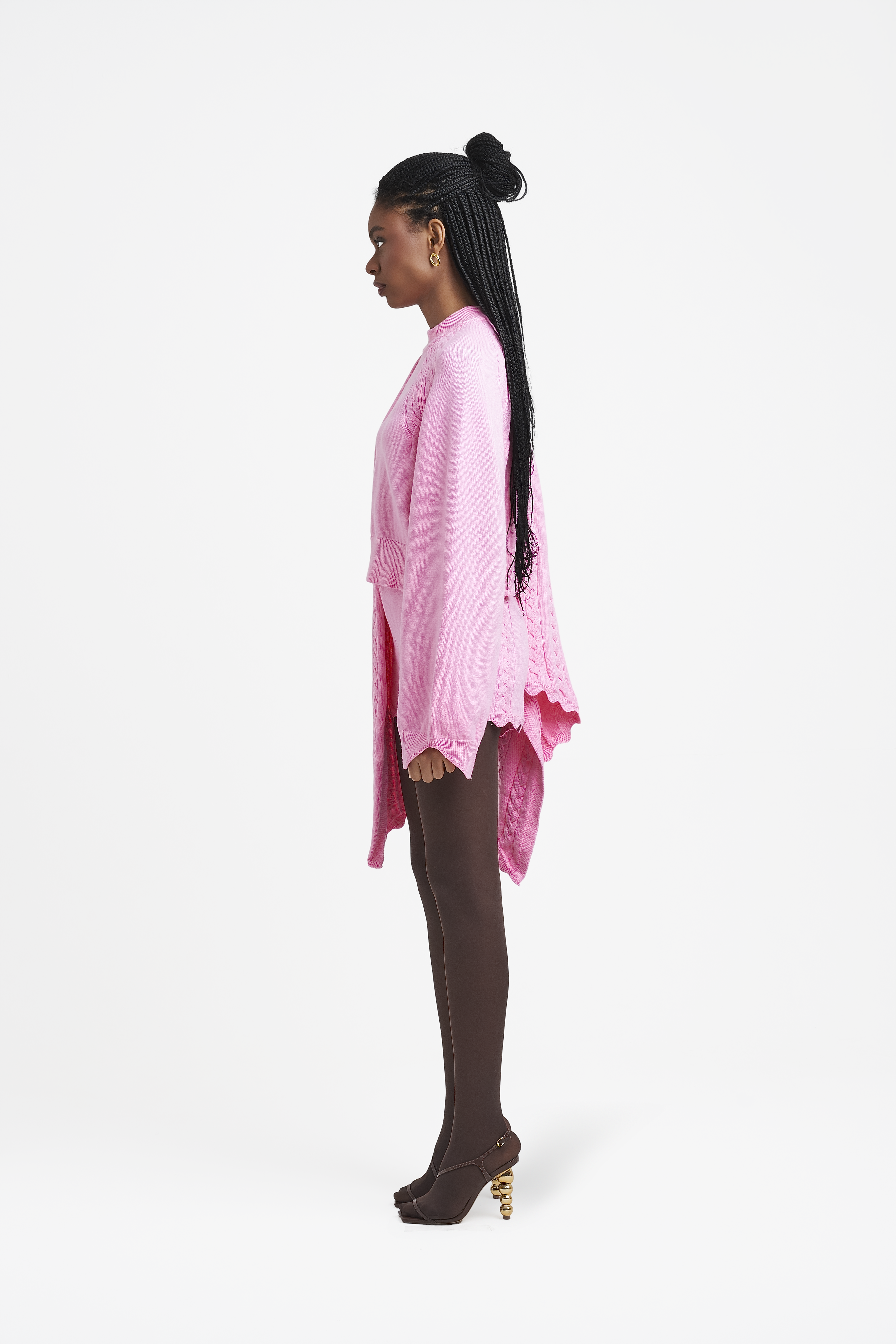 Echarpe Weave Pink