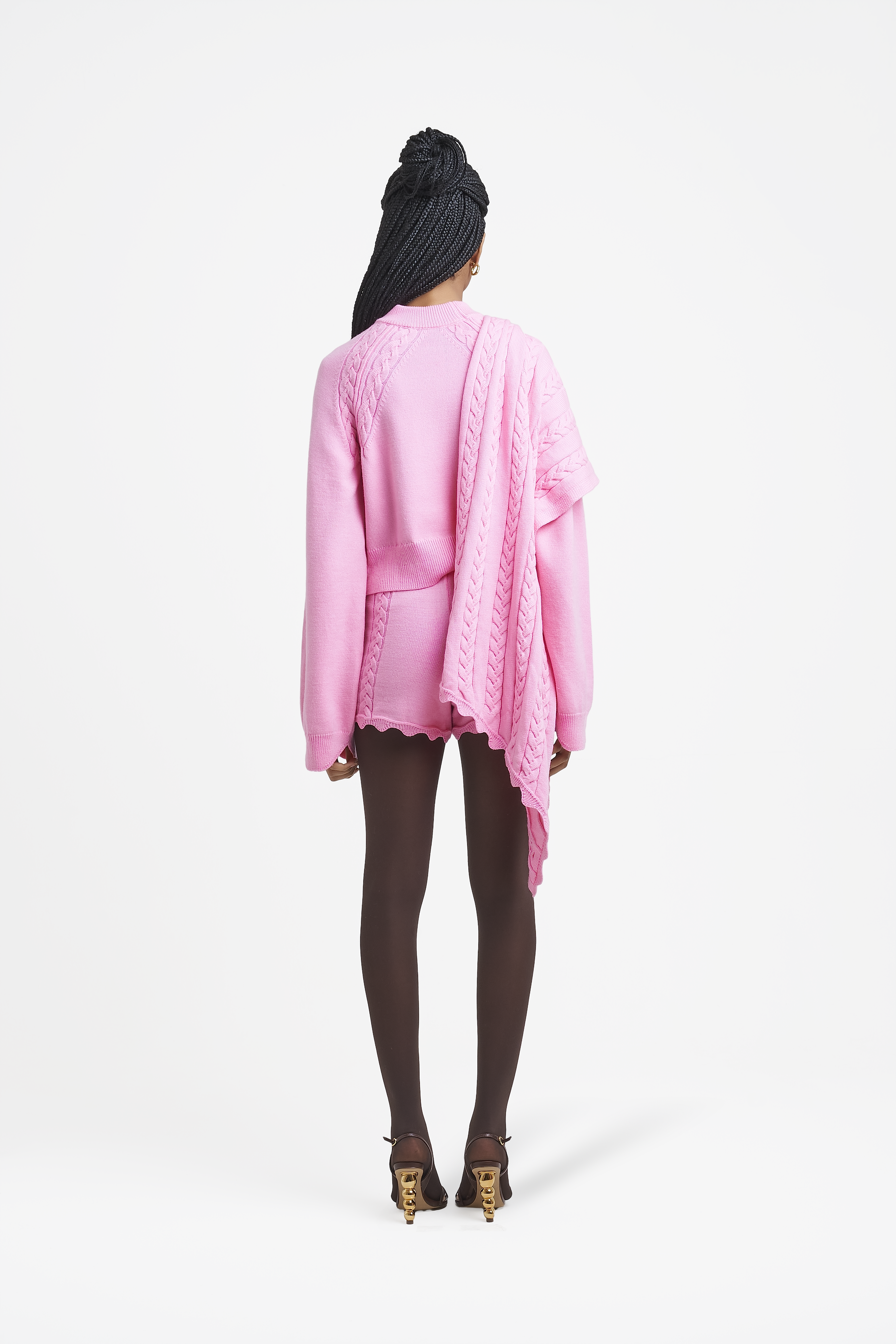 Echarpe Weave Pink