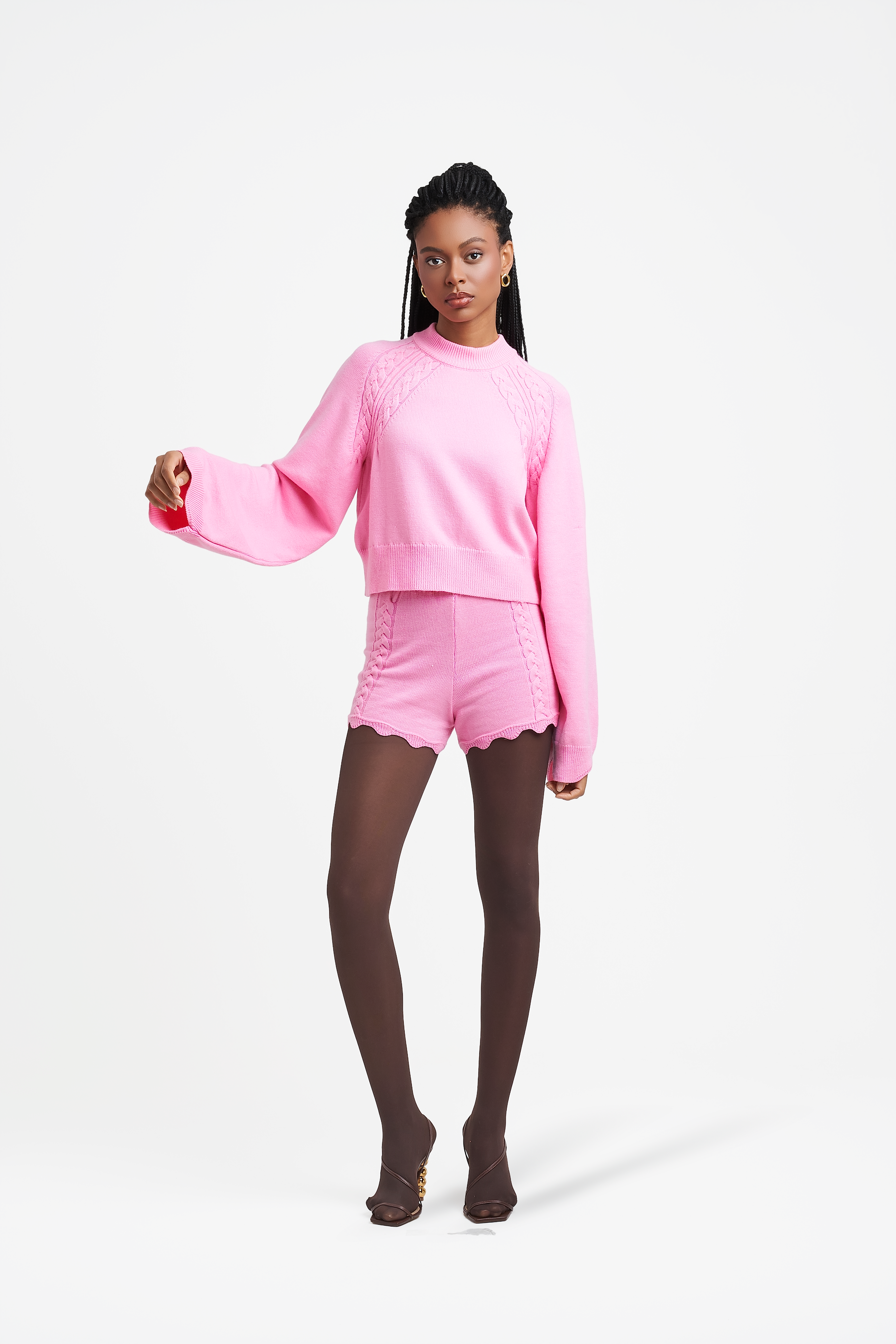 Blusa Weave Pink