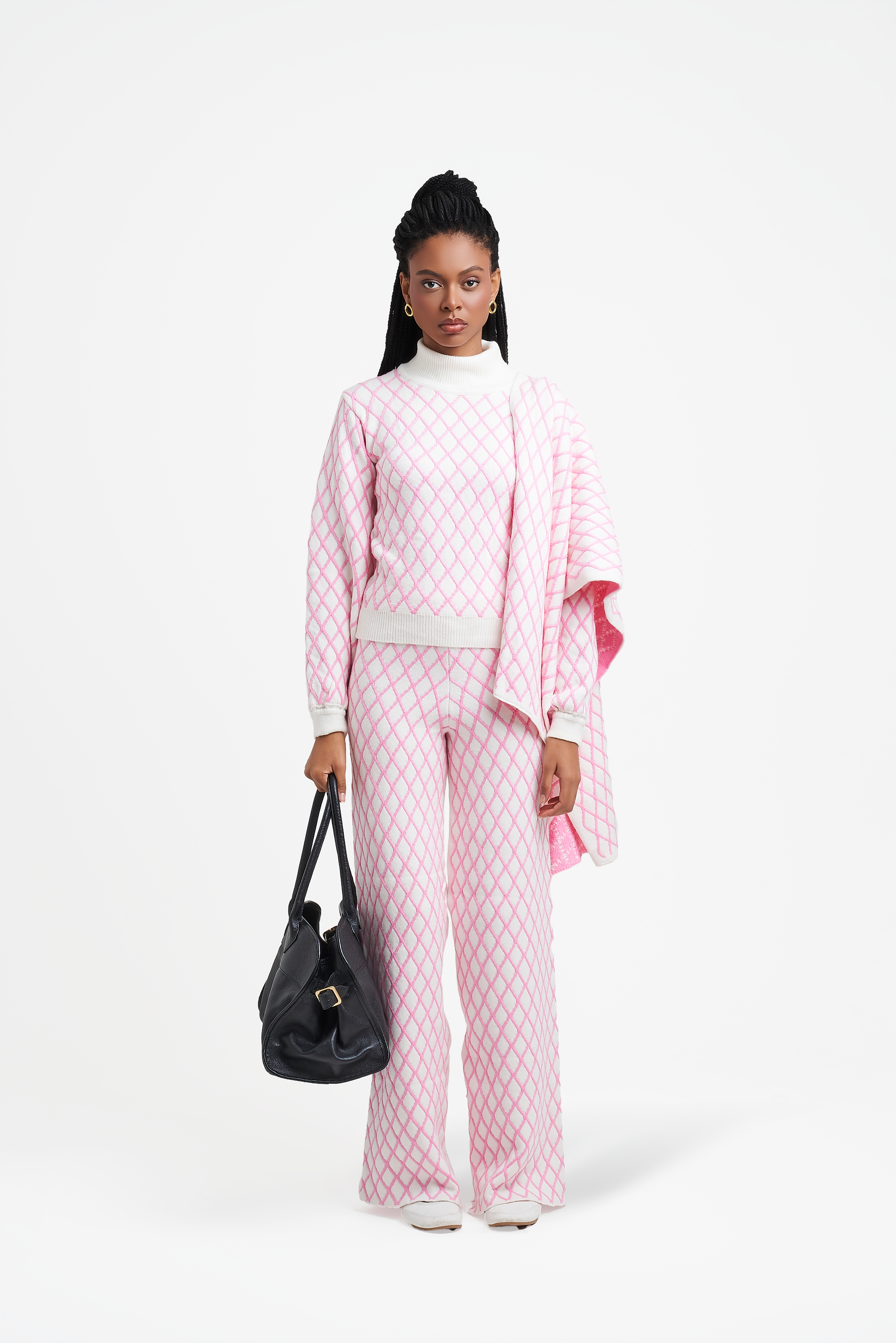 Echarpe Woof Baby Pink