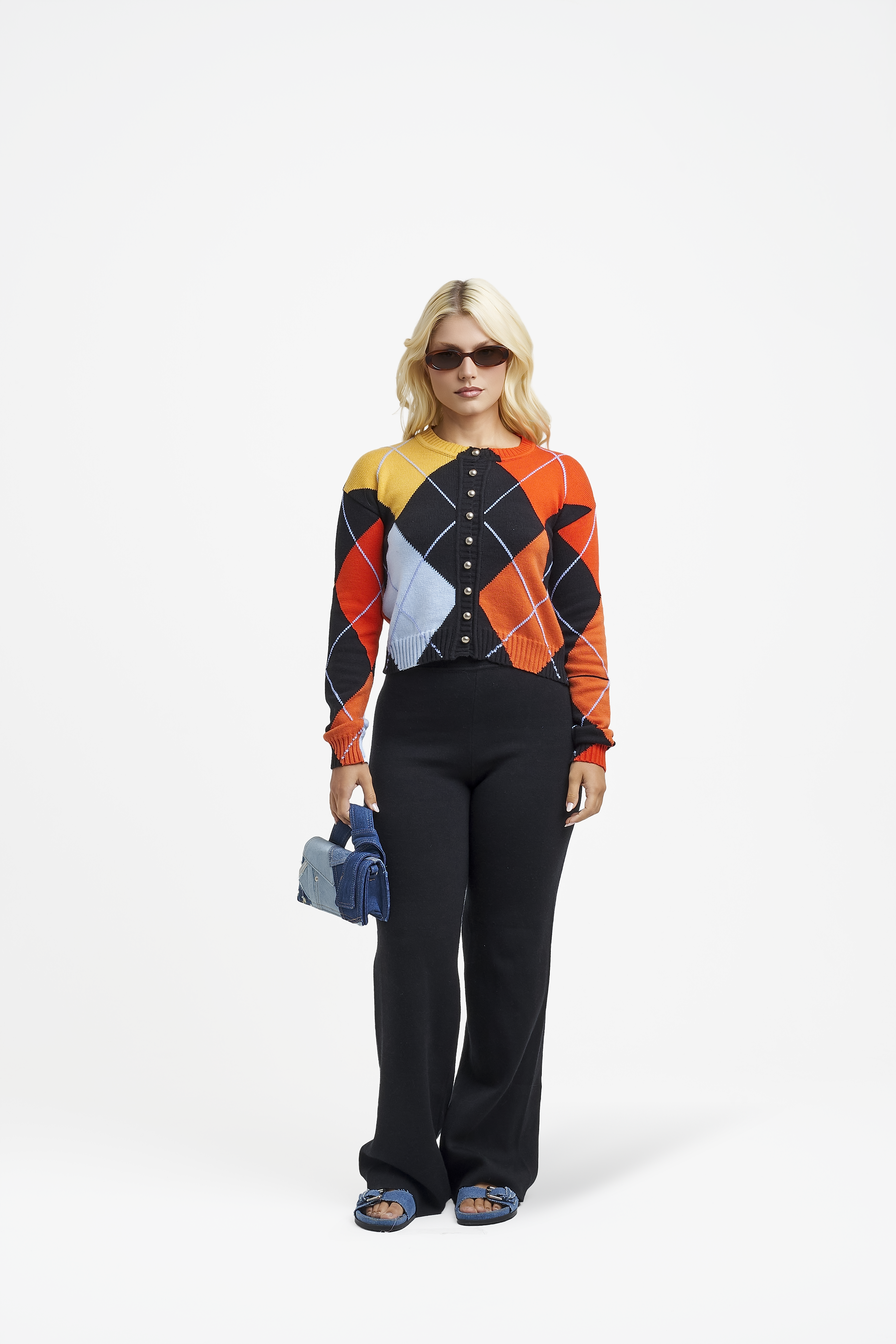 Cardigan Stylish Chess
