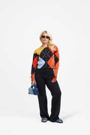 Cardigan Stylish Chess