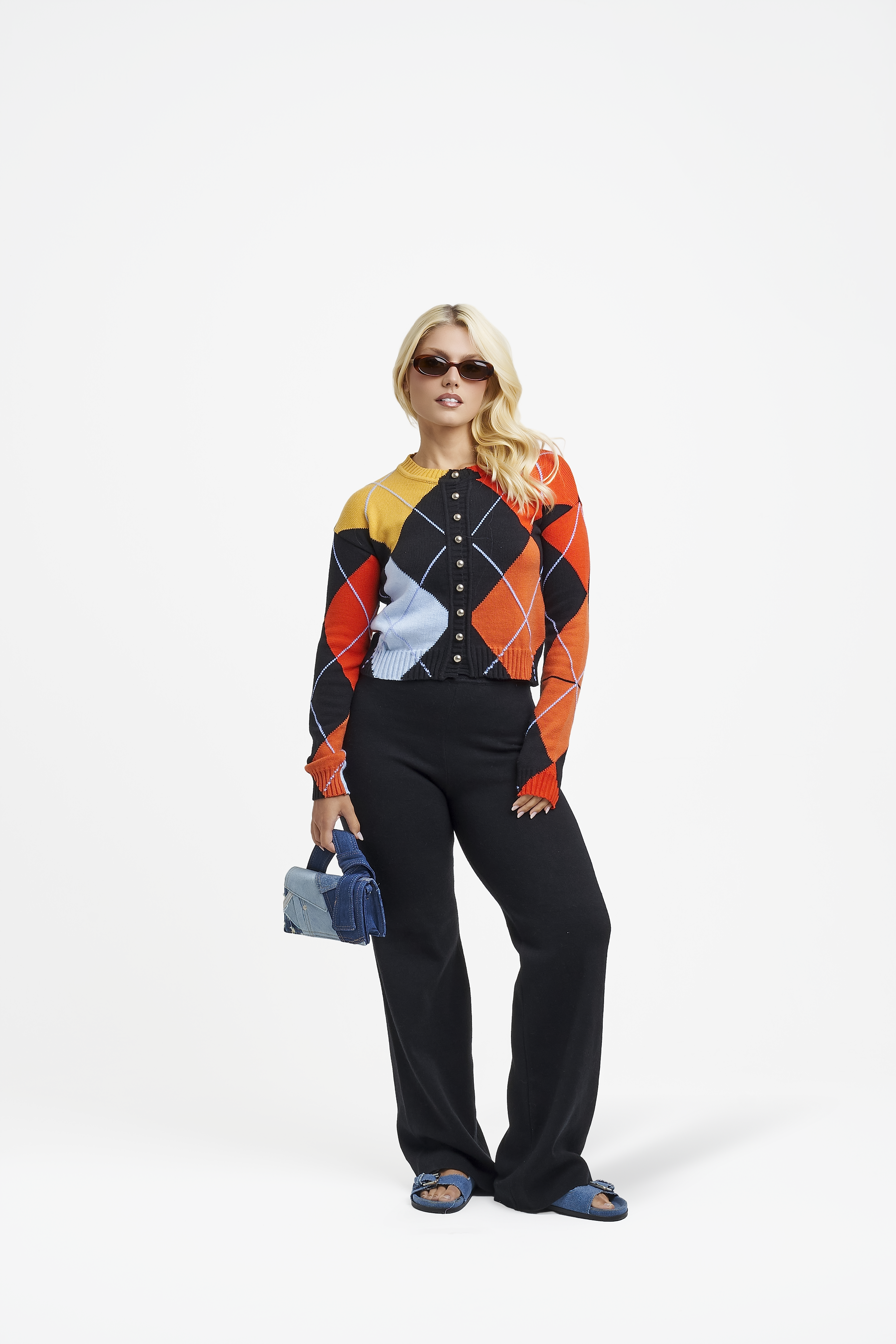 Cardigan Stylish Chess