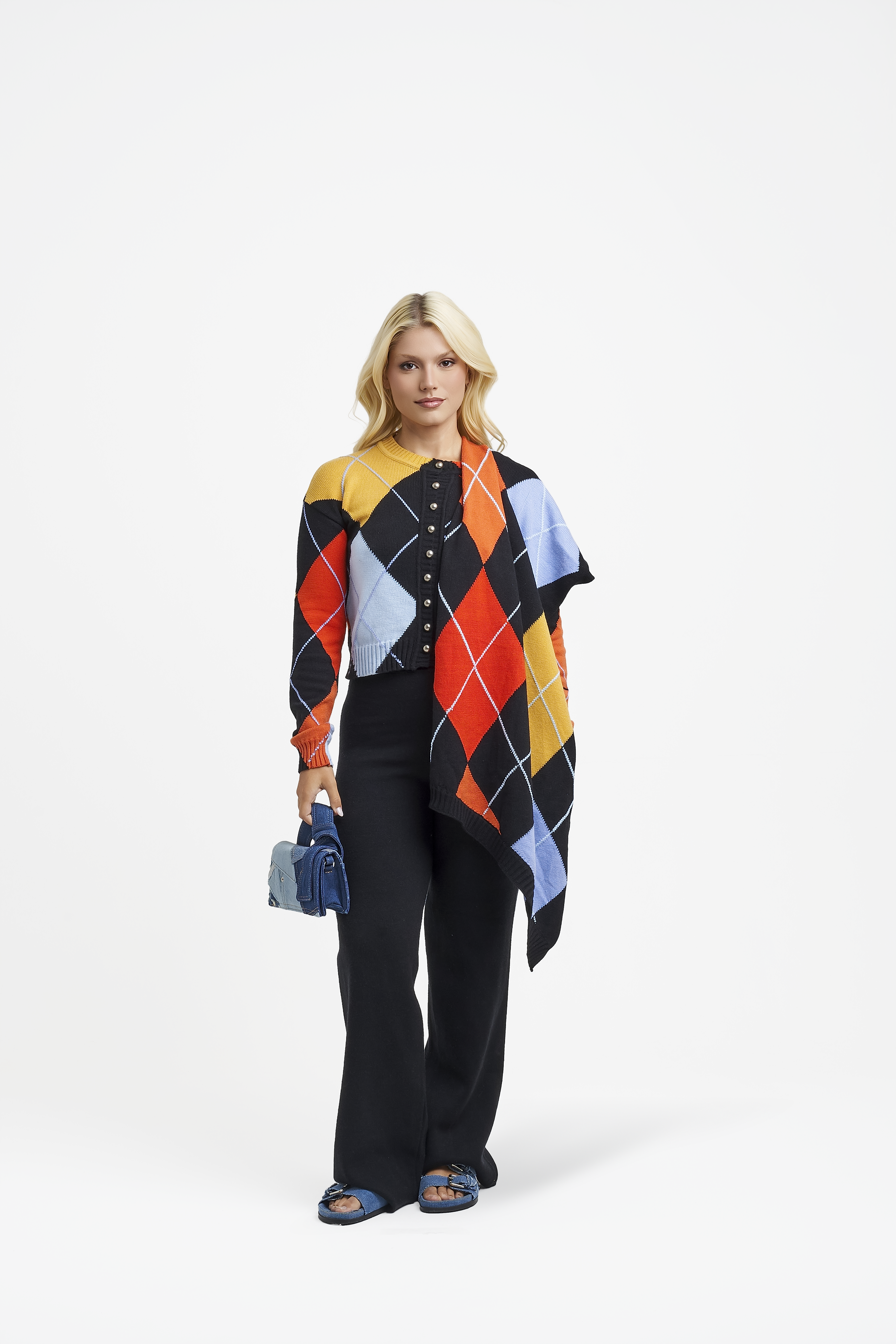 Cardigan Stylish Chess
