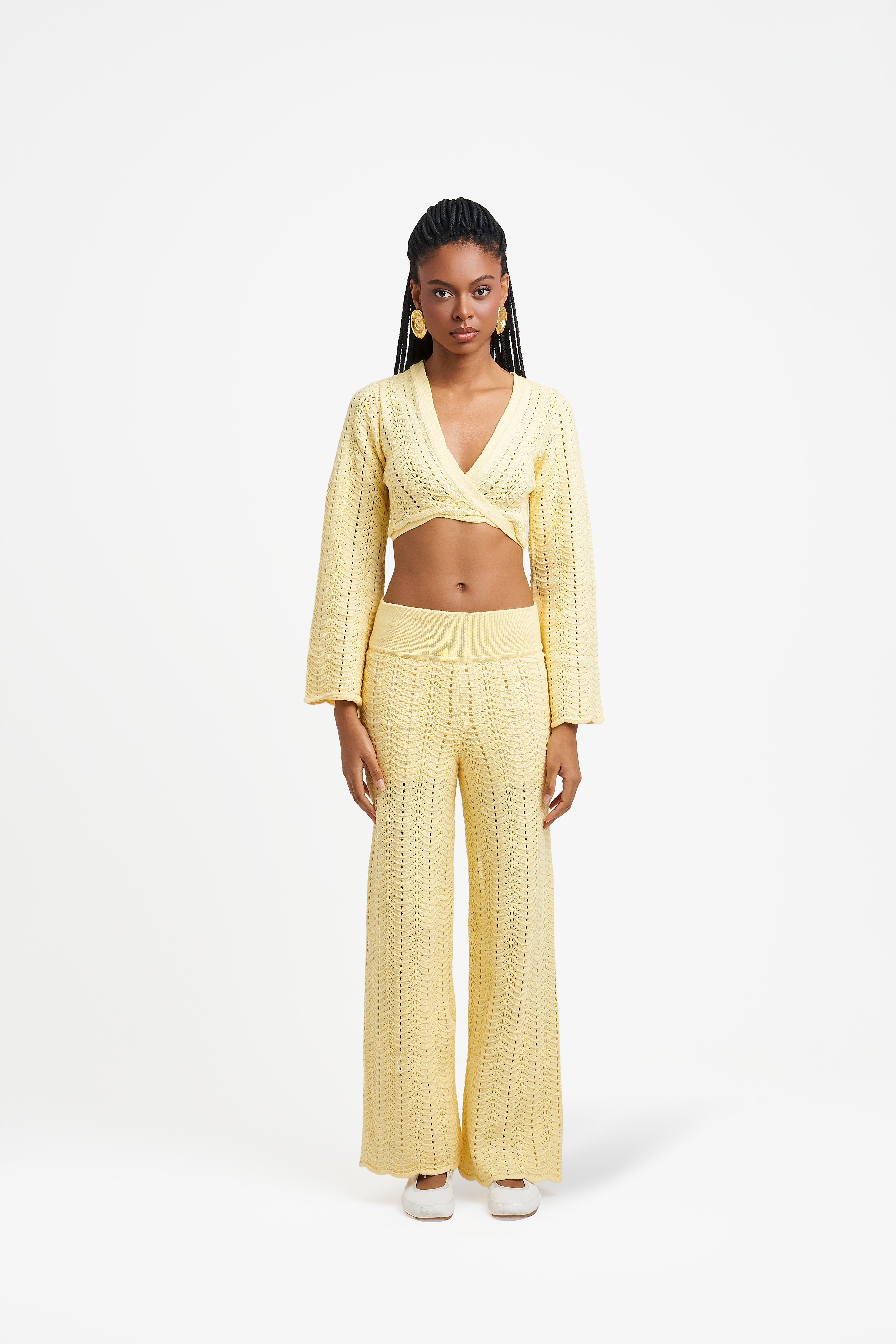 Blusa Transpassada Butter