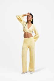Blusa Transpassada Butter