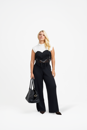 Colete Flashy Heart Black