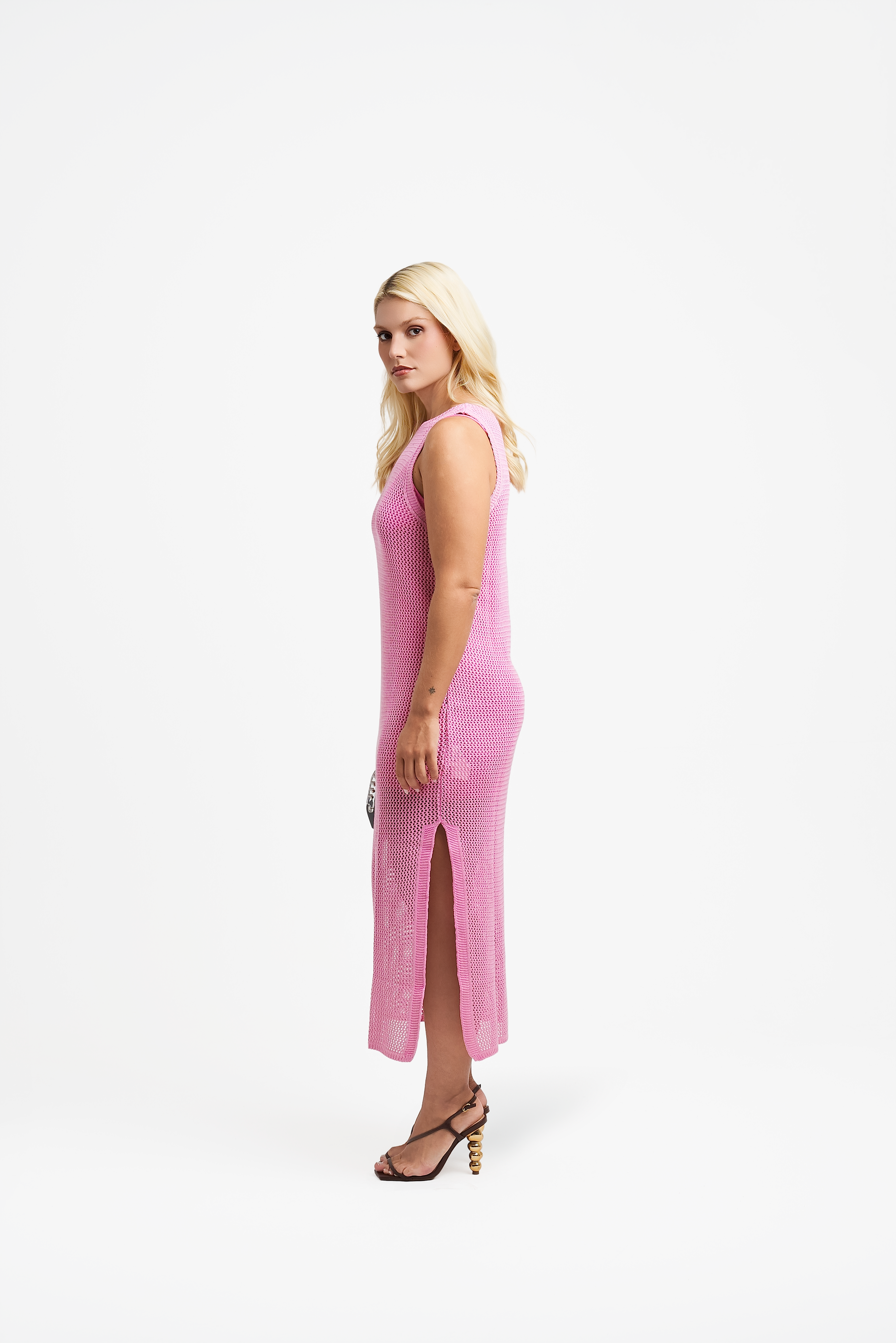 Vestido Fishing Foundant Pink