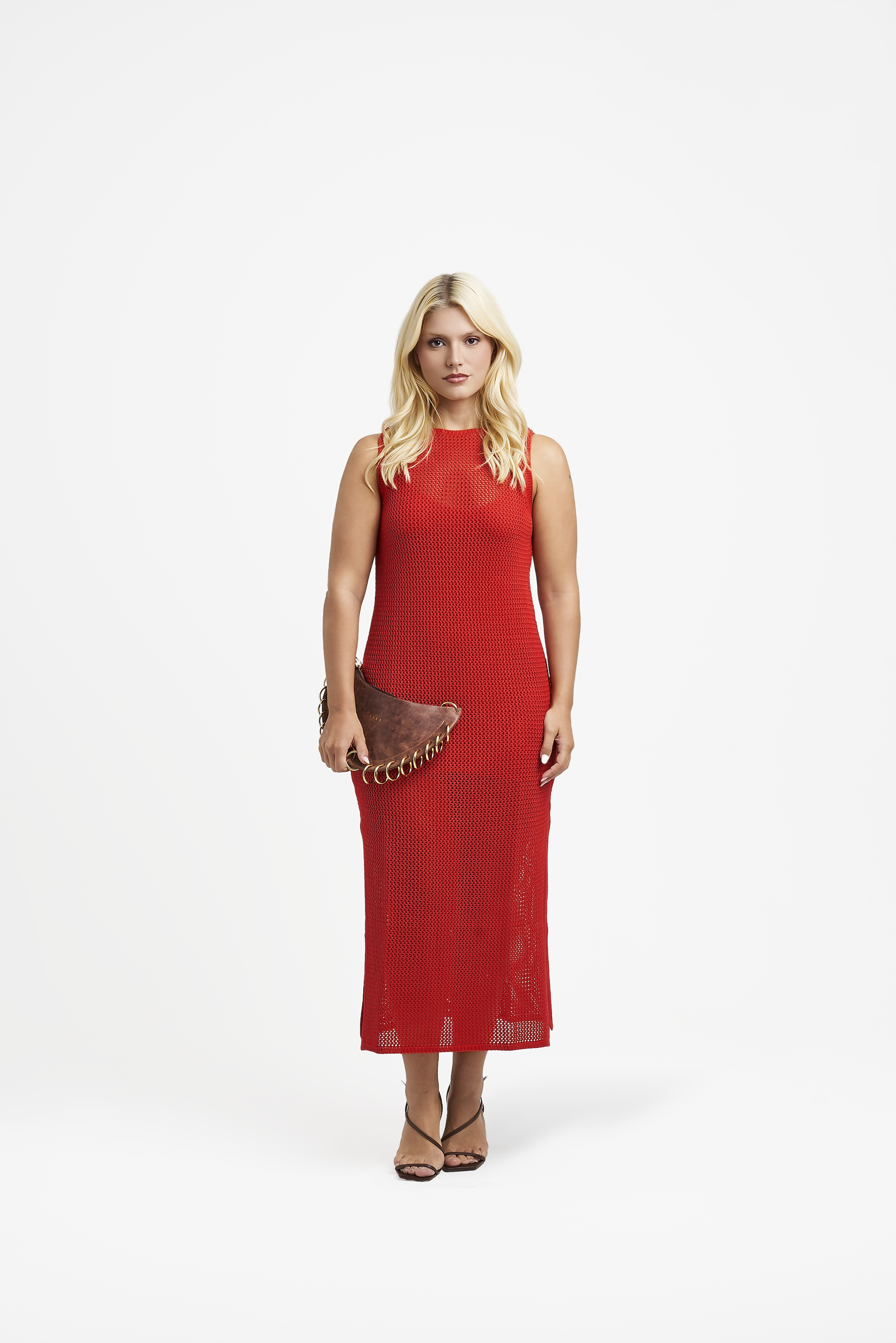 Vestido Fishing Radiant Red