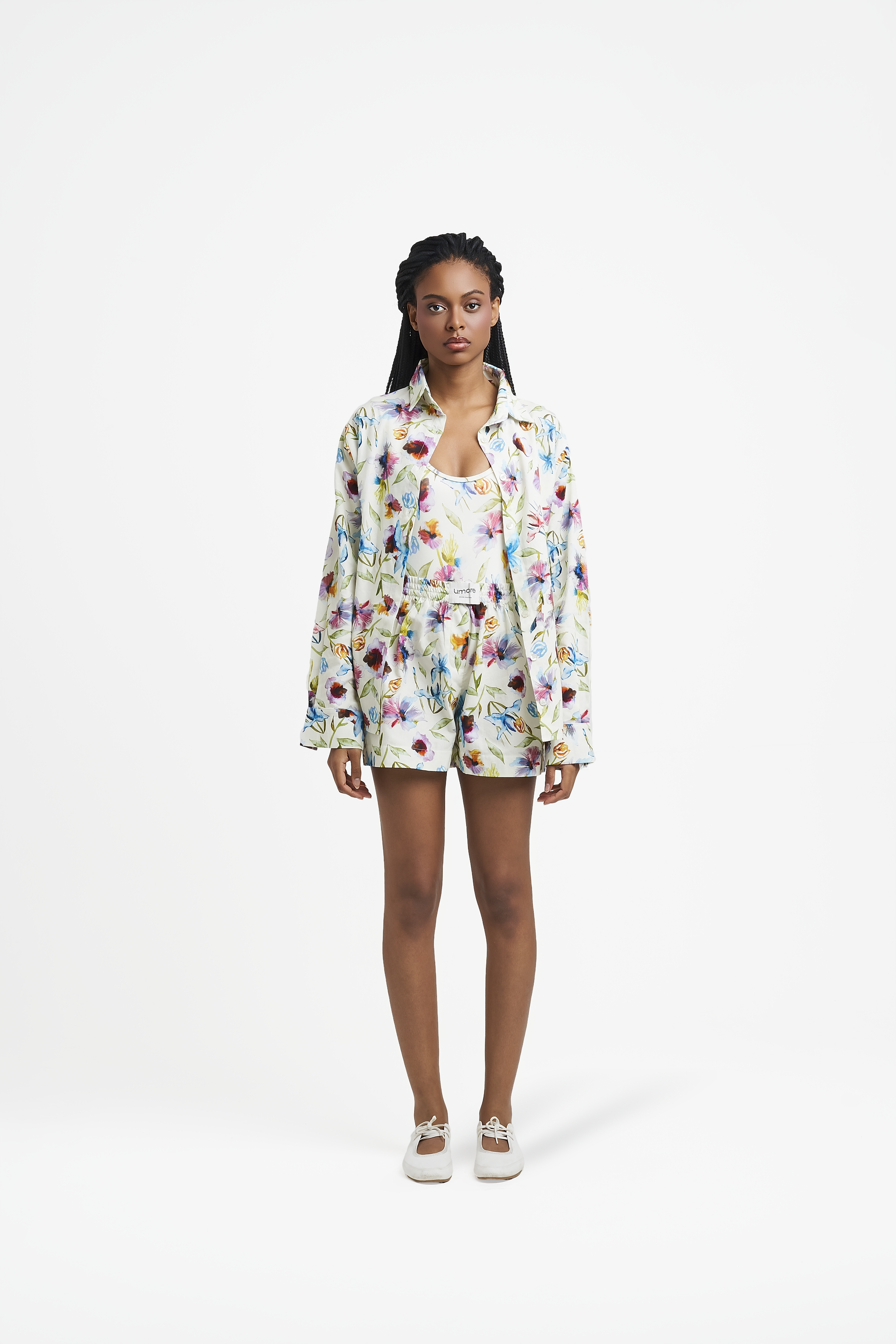 Camisa Flowery Garden 100% algodão