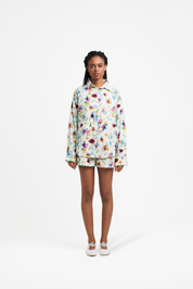 Camisa Flowery Garden 100% algodão