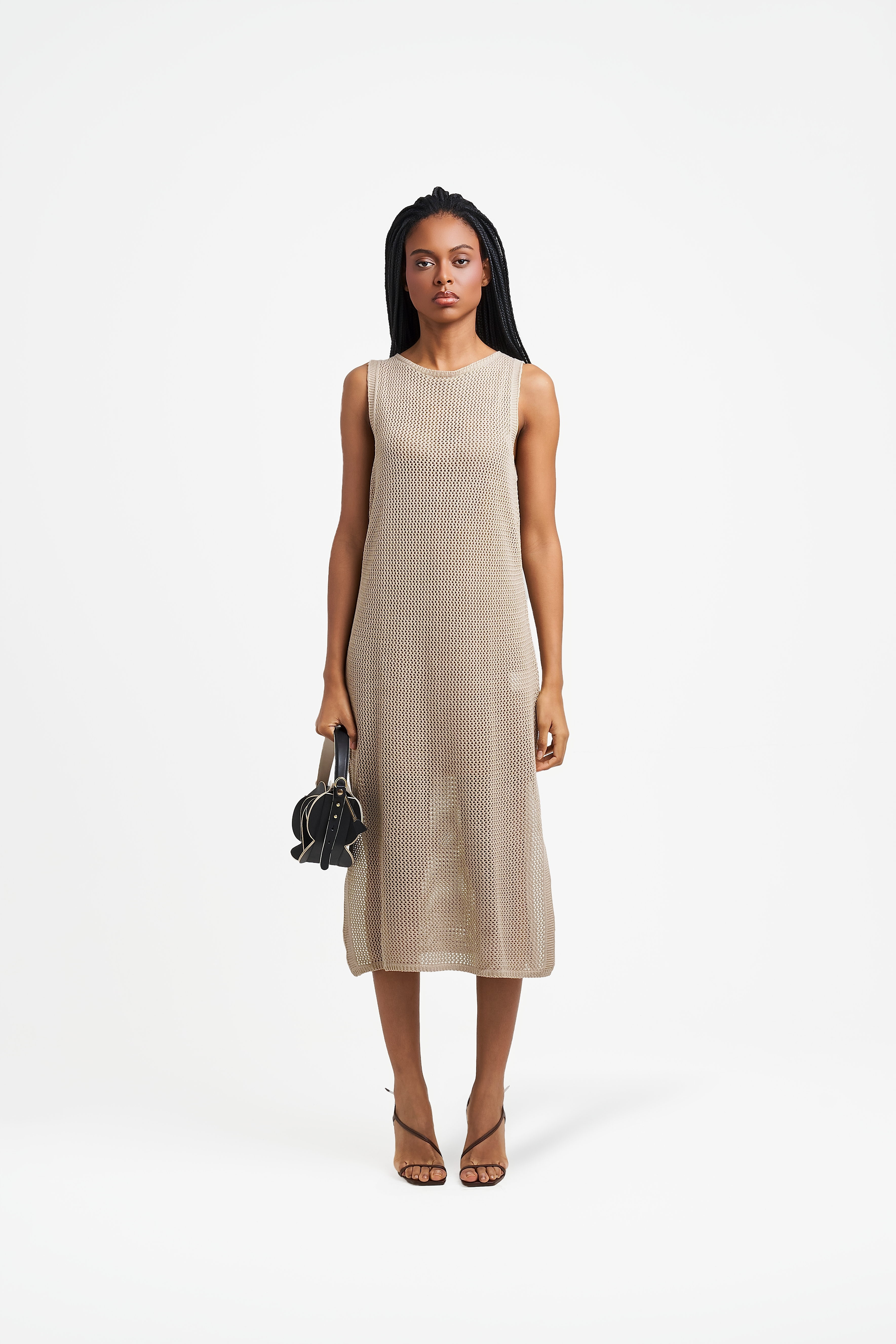 Vestido Fishing Cold Brown