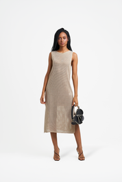 Vestido Fishing Cold Brown