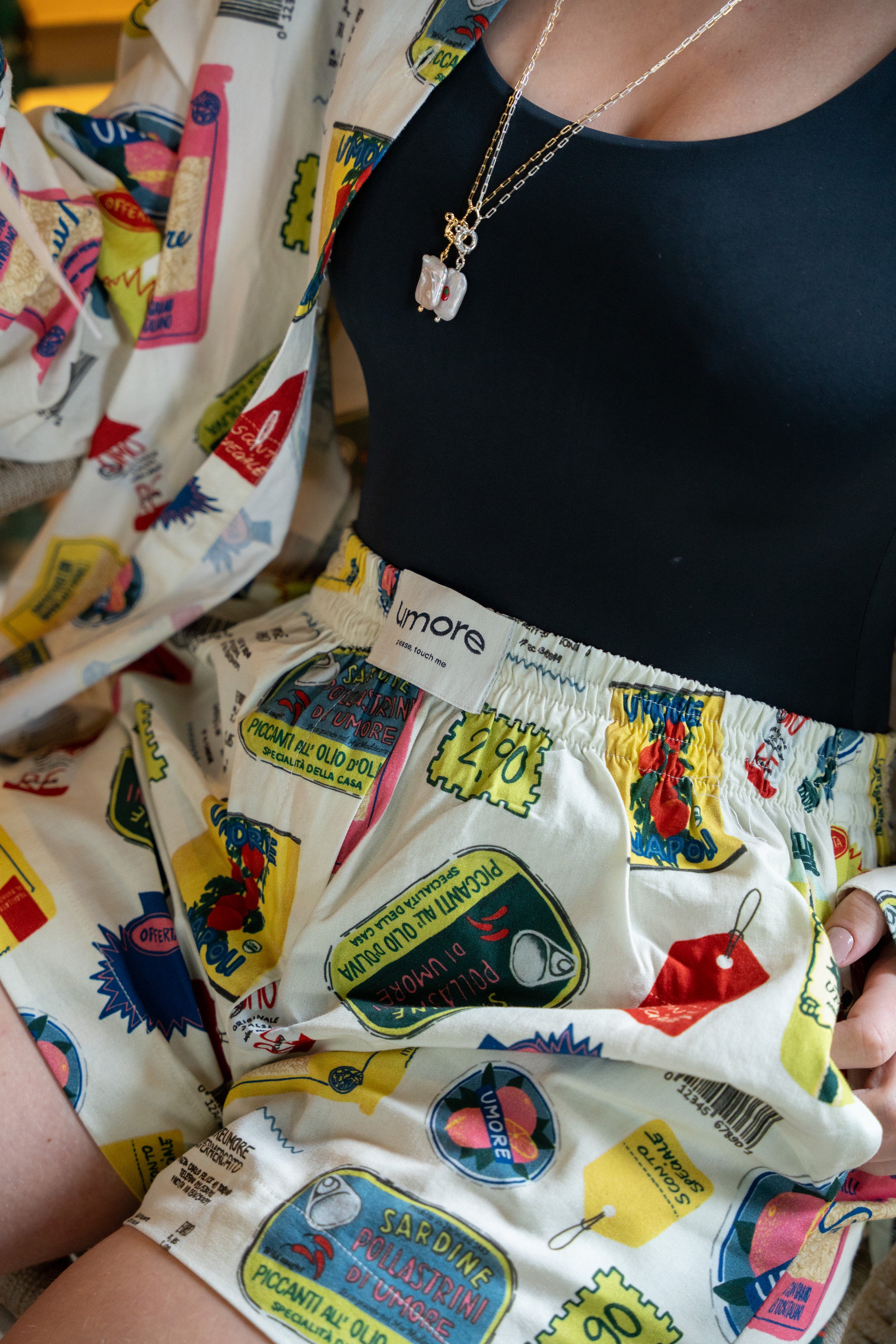 Shorts Alho e Óleo