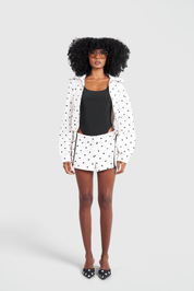 Shorts Polka White
