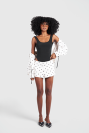Shorts Polka White