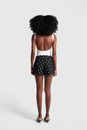 Shorts Polka Black
