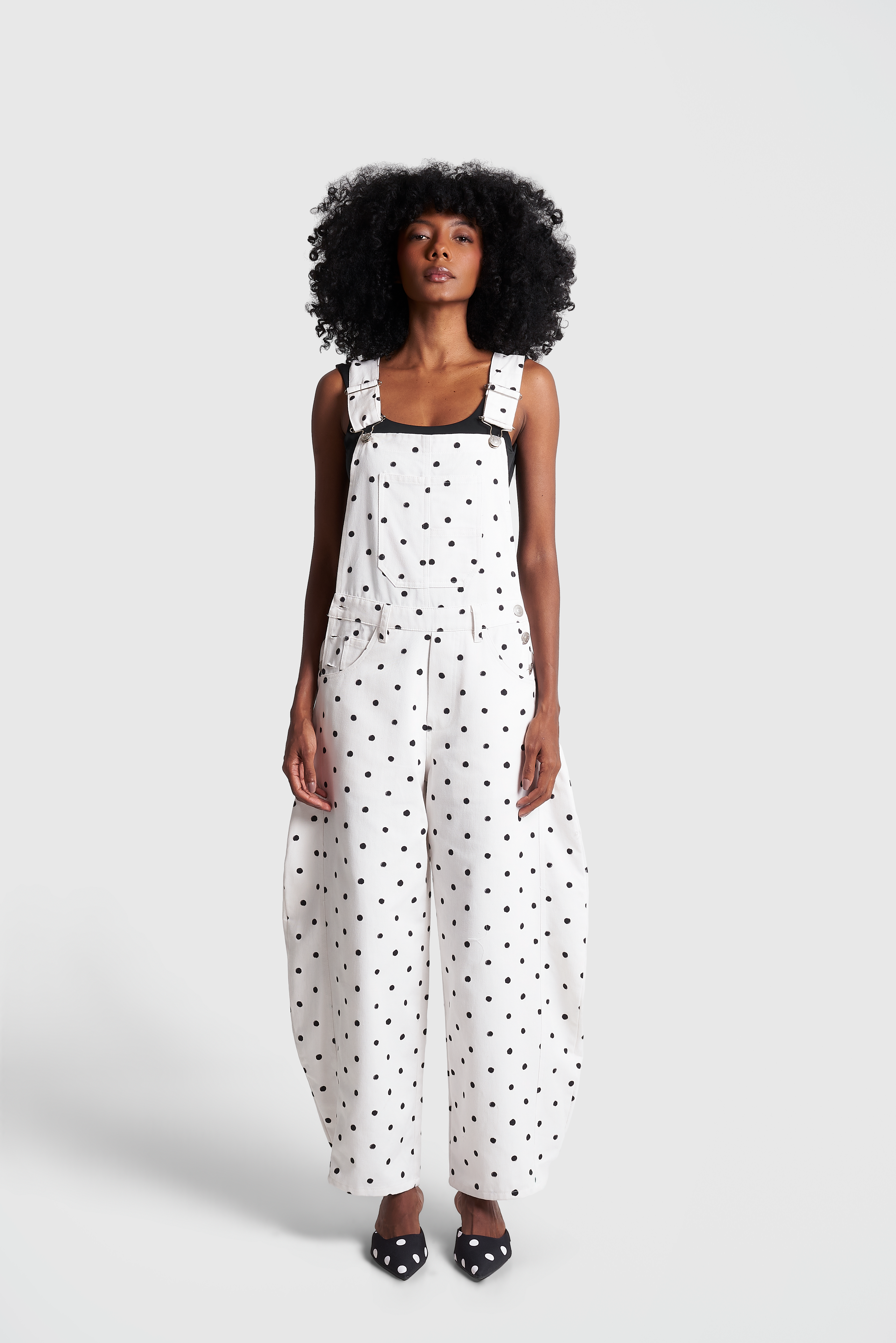 Macacão Polka White