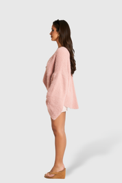Cardigan Teddy Blush