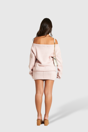 Blusa Shoulder Sweet Blush