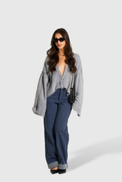 Cardigan Teddy Grey