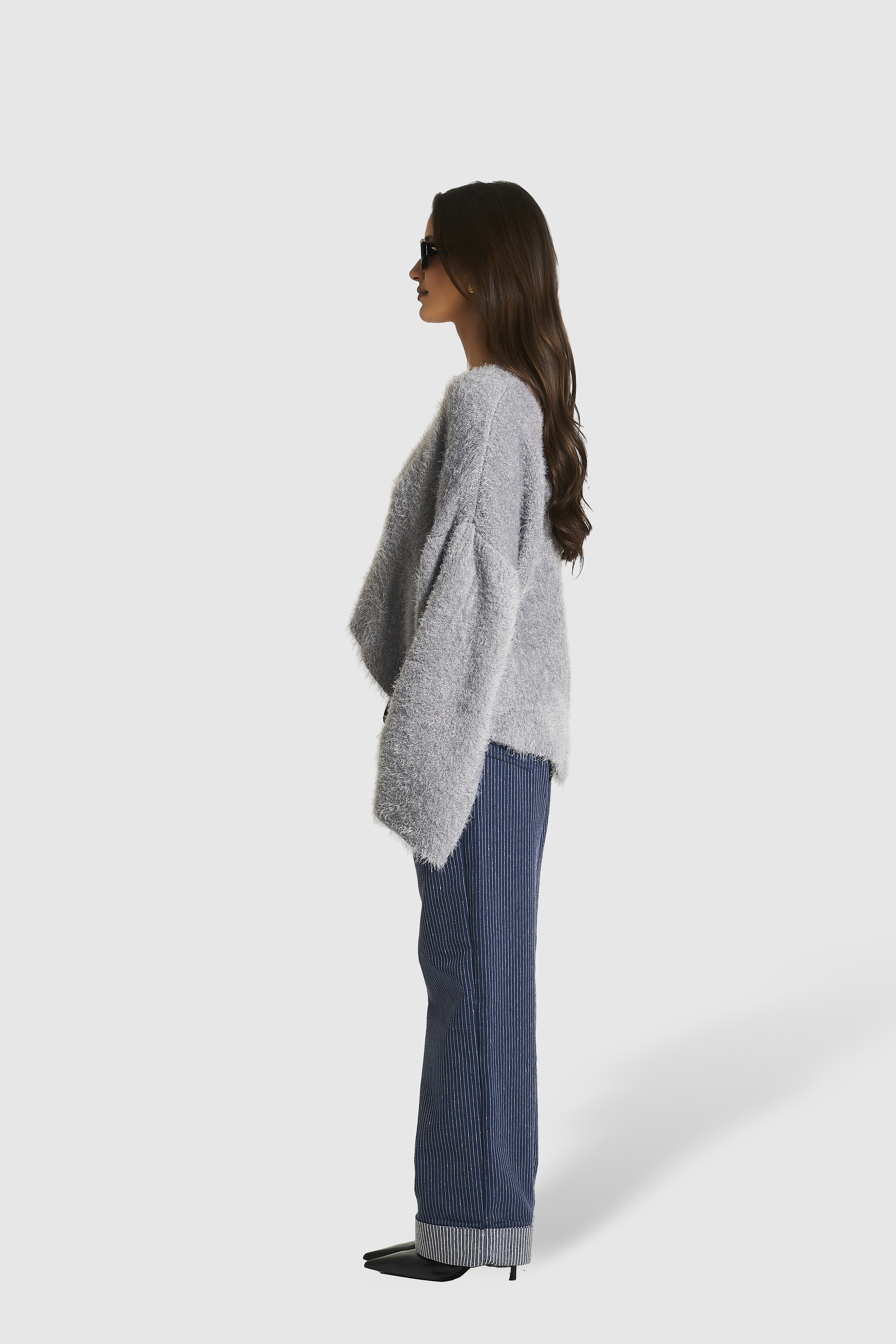 Cardigan Teddy Grey