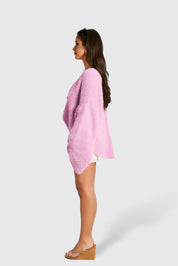 Cardigan Teddy Blush